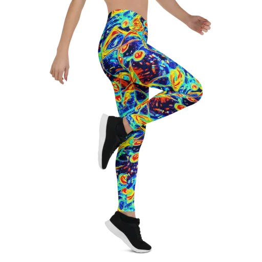 Sonic Tides on a Leggings