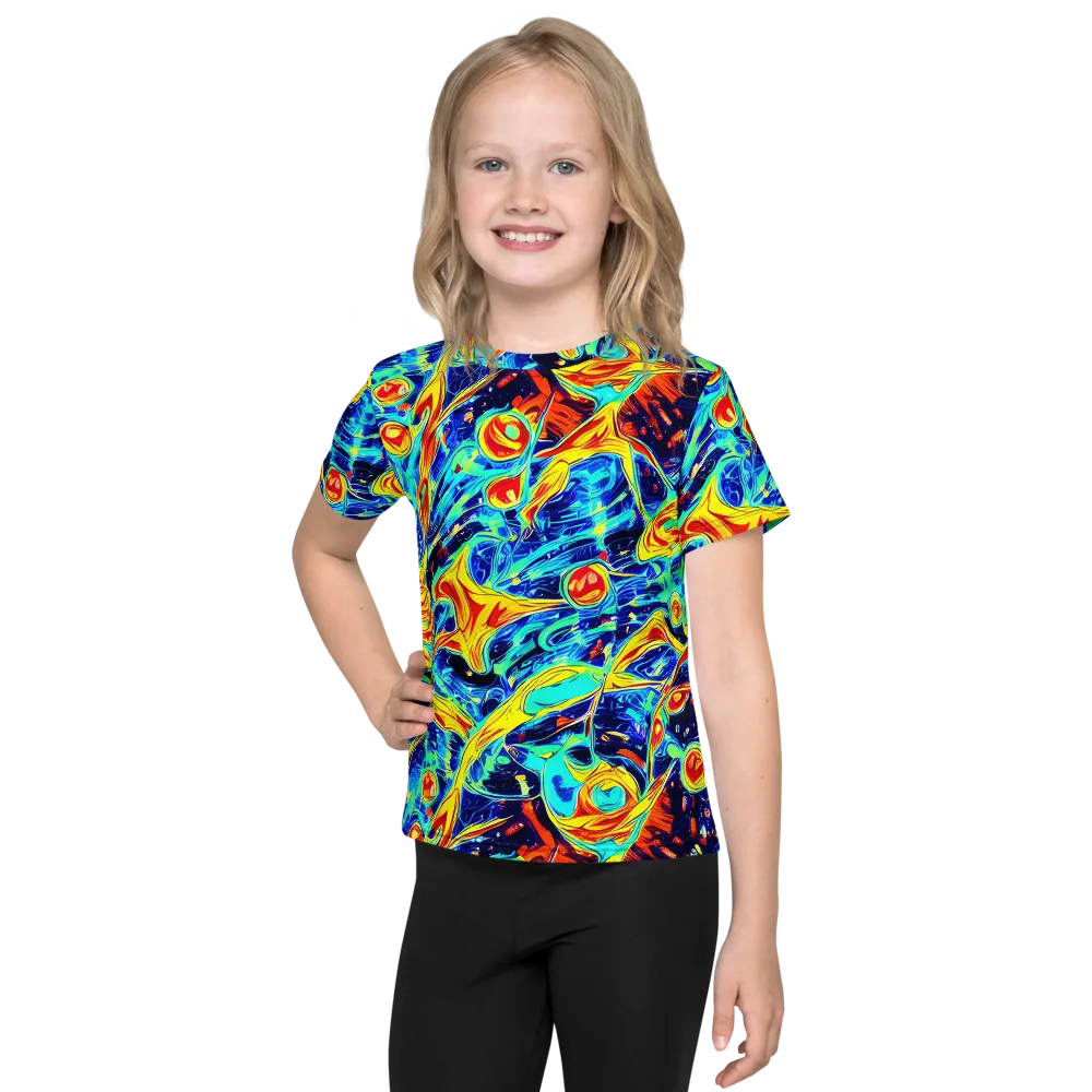 Sonic Tides on Kids Crew Neck T-Shirt — Front