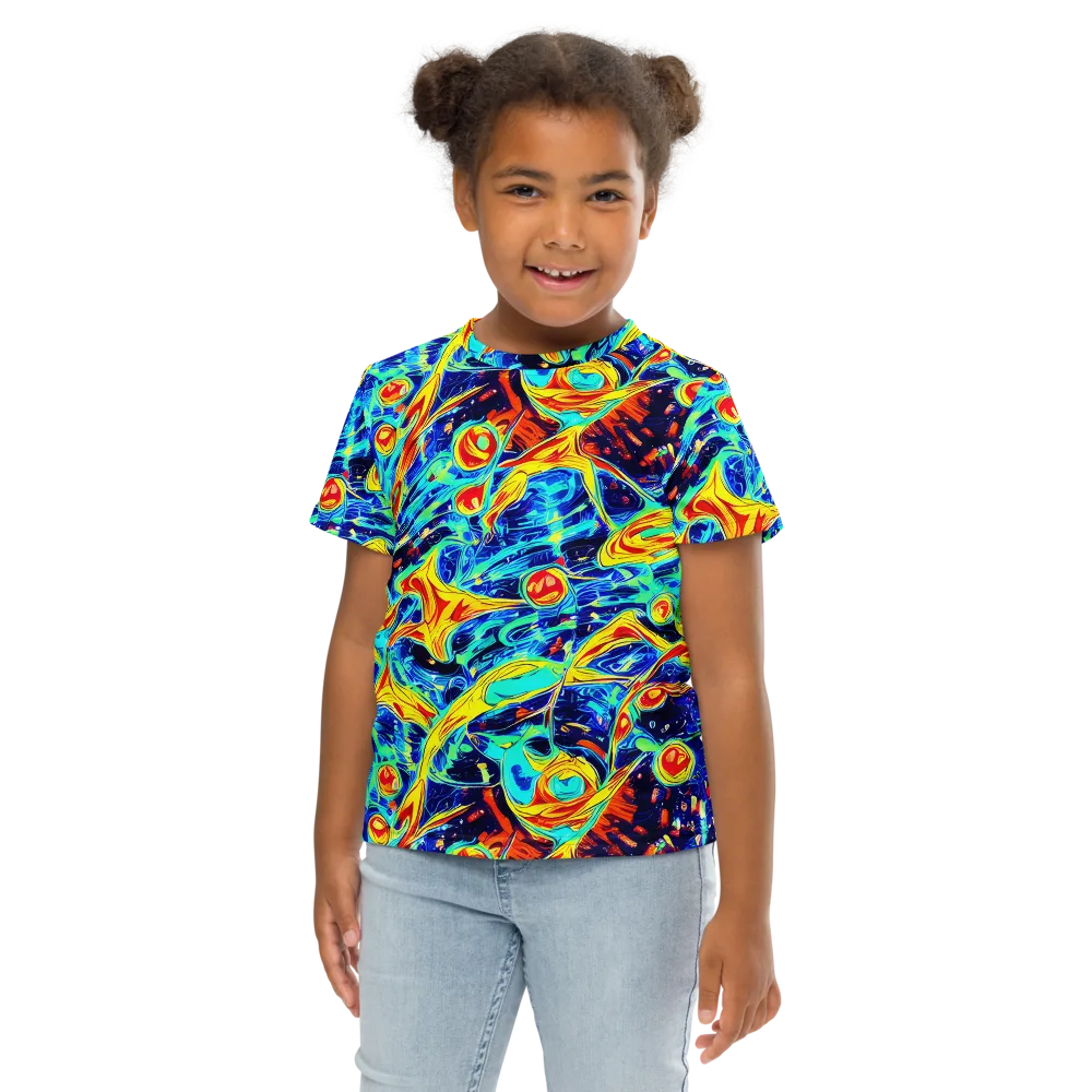 Sonic Tides on Kids Crew Neck T-Shirt — Front