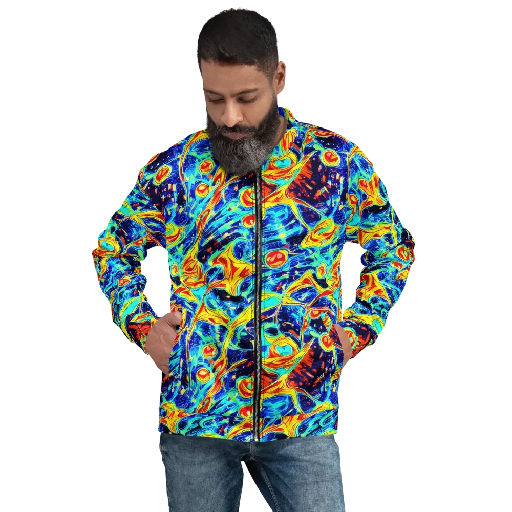 Sonic Tides on Bomber Jacket — Front
