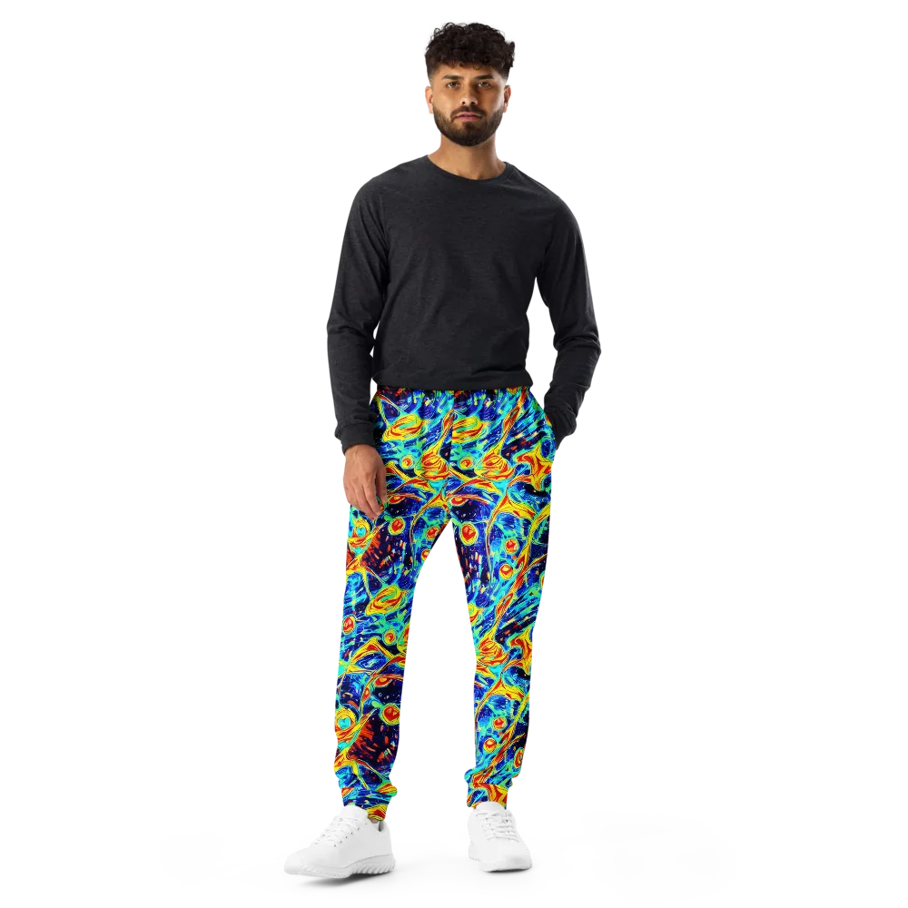 Sonic Tides on Men's Joggers — Front