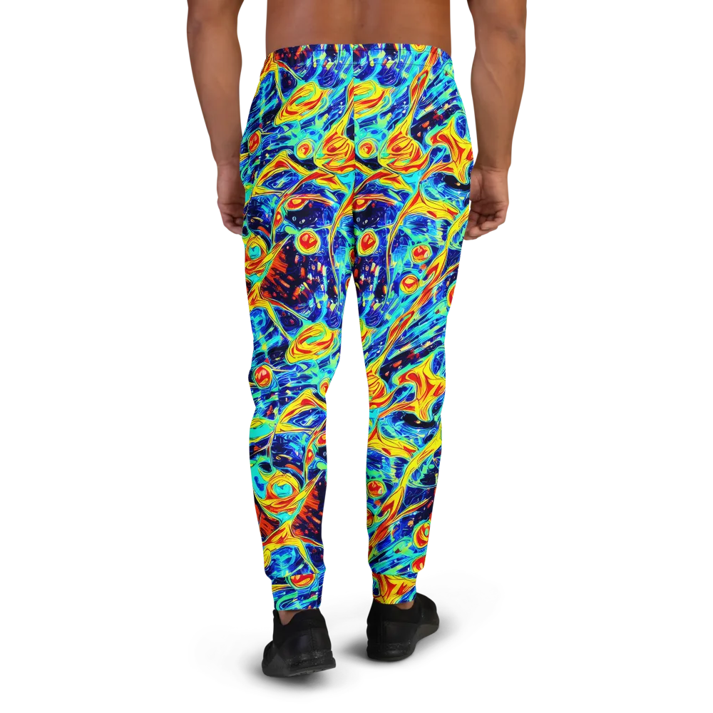 Sonic Tides on Men's Joggers — Back