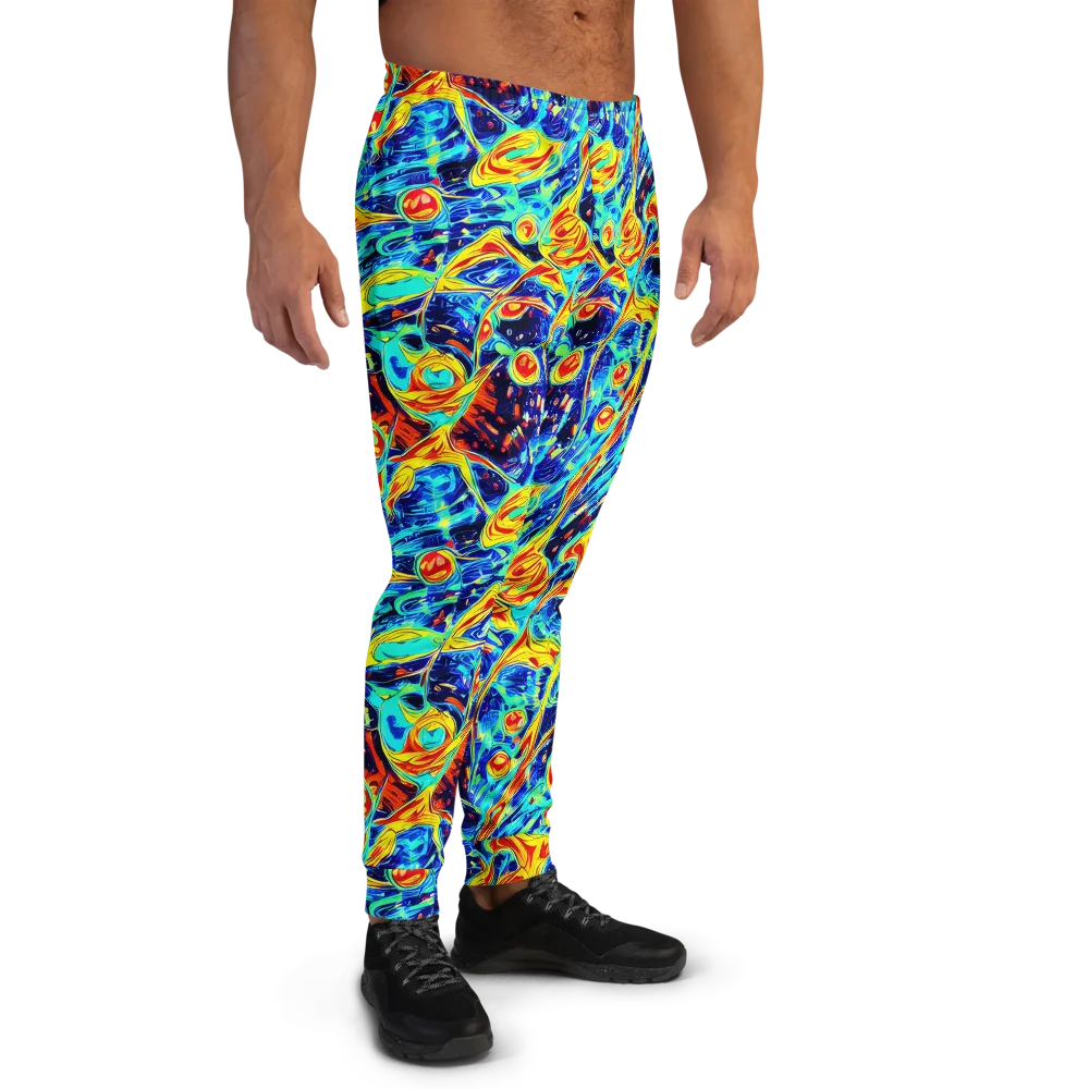 Sonic Tides on Men's Joggers — Right