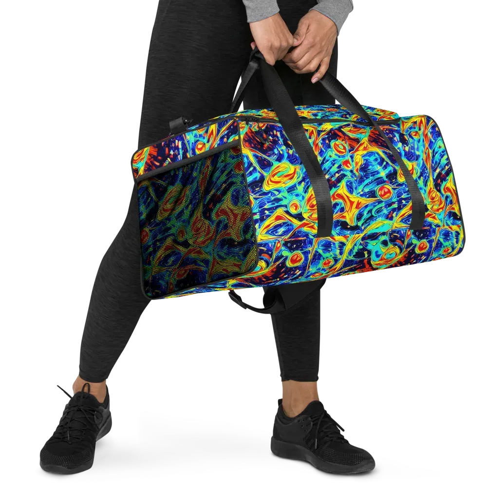 Sonic Tides on Duffle Bag — Right Front