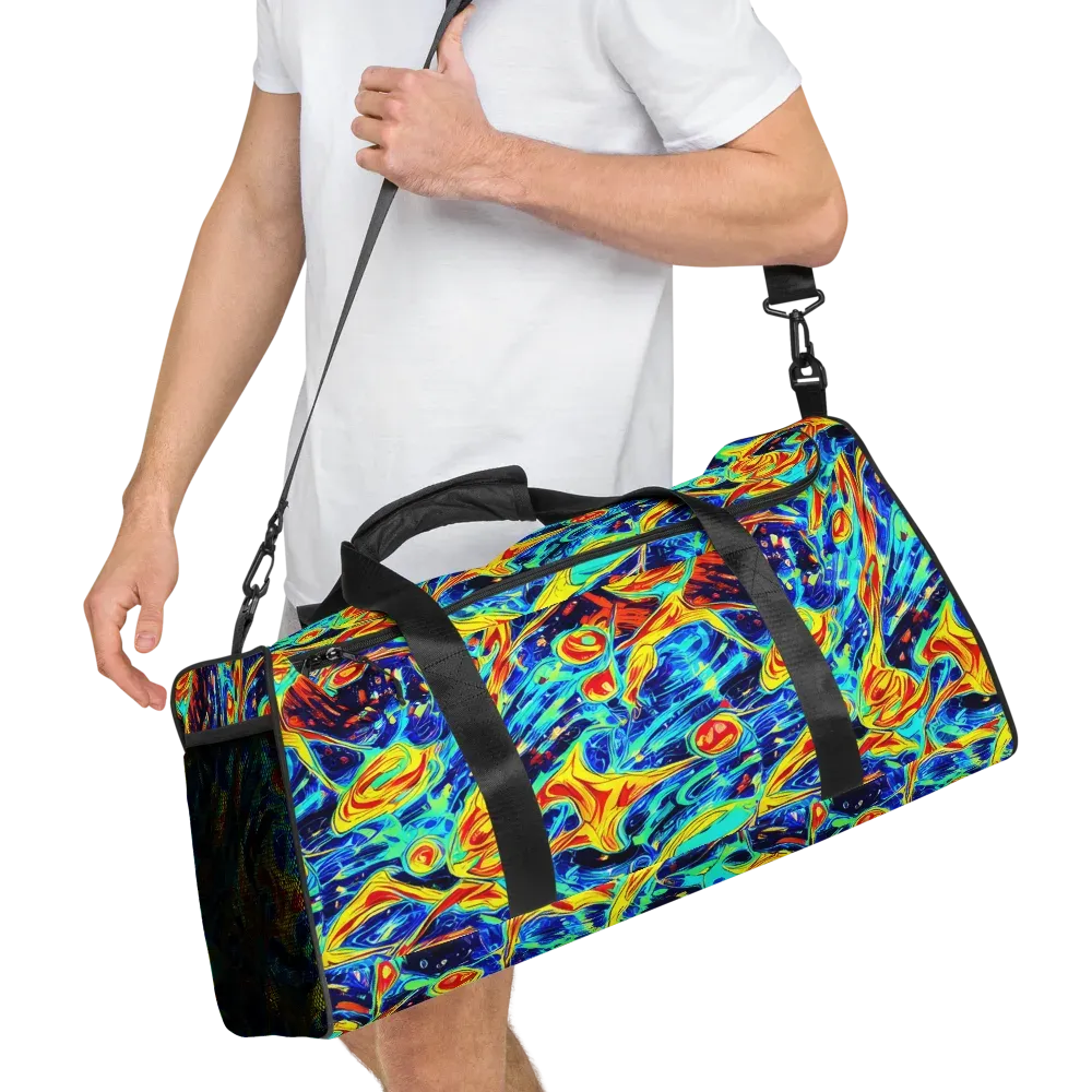 Sonic Tides on Duffle Bag — Right Front