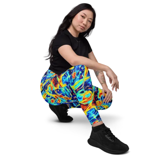 Sonic Tides on a Leggings with Pockets