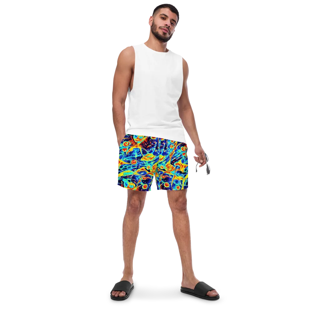 Sonic Tides on Swim Trunks — Front