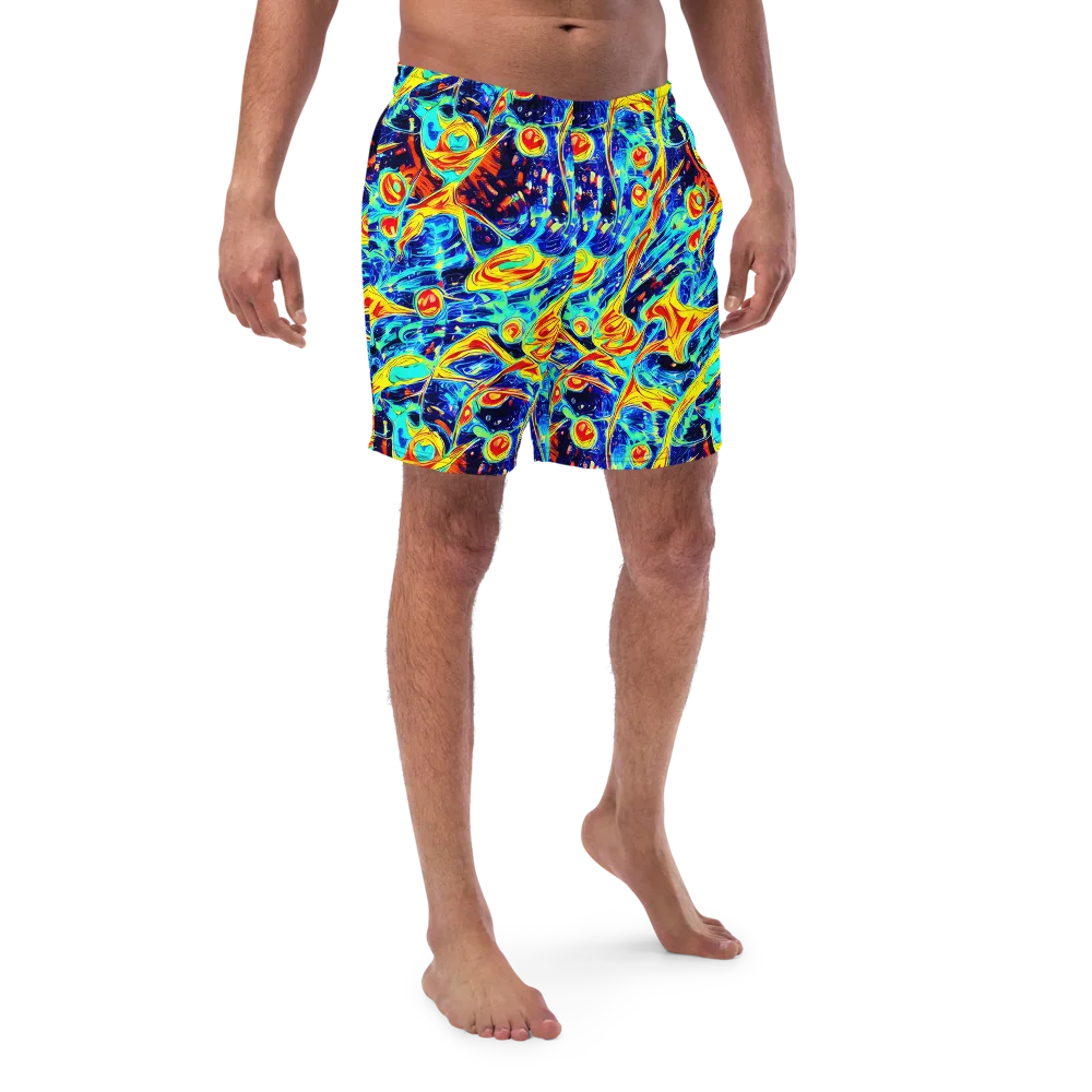 Sonic Tides on Swim Trunks — Front