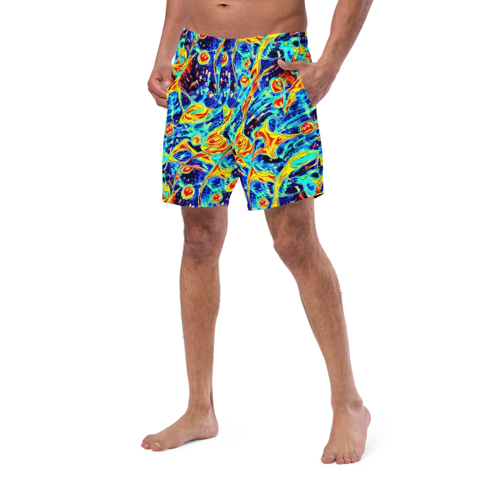 Sonic Tides on Swim Trunks — Left Front