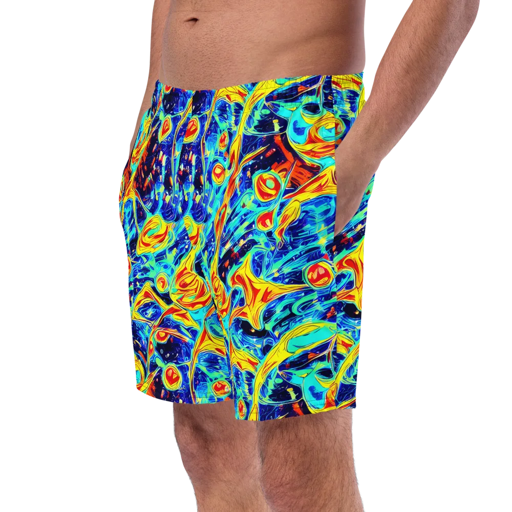 Sonic Tides on Swim Trunks — Left Front