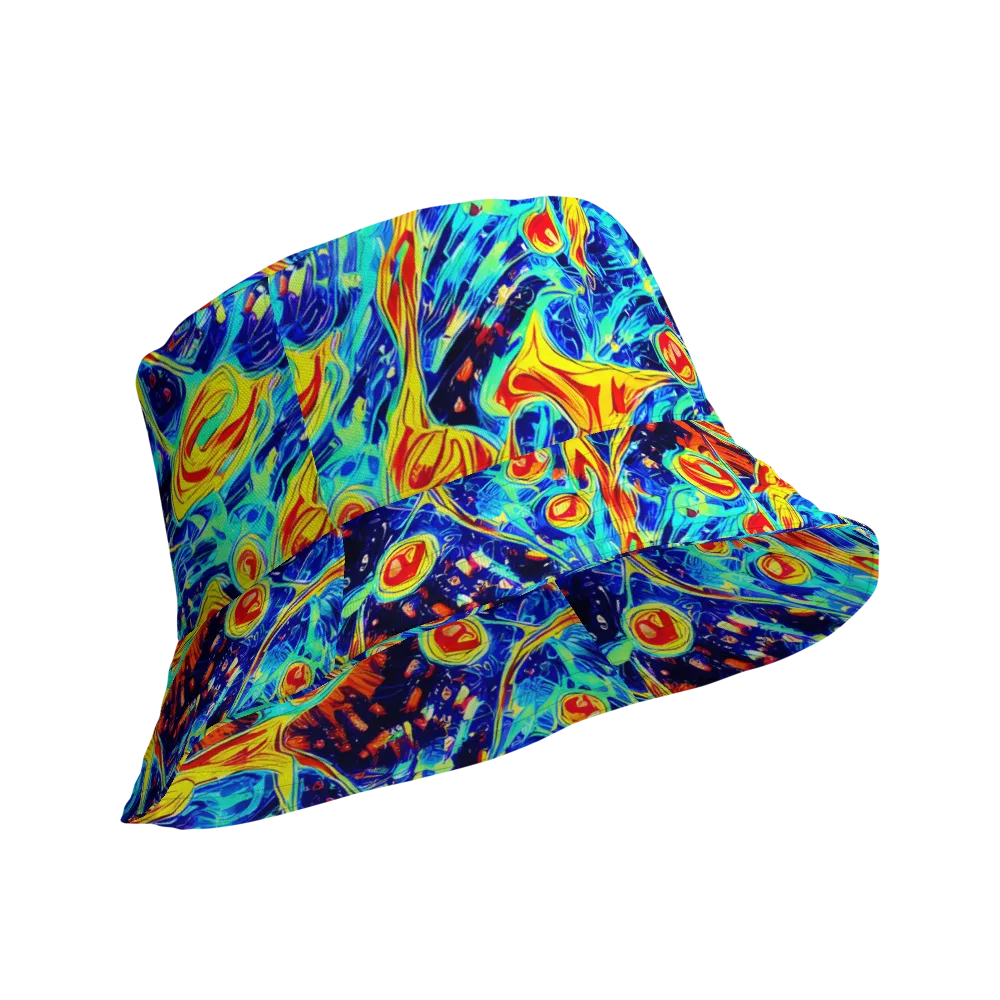 Sonic Tides on Reversible Bucket Hat — Product details Outside