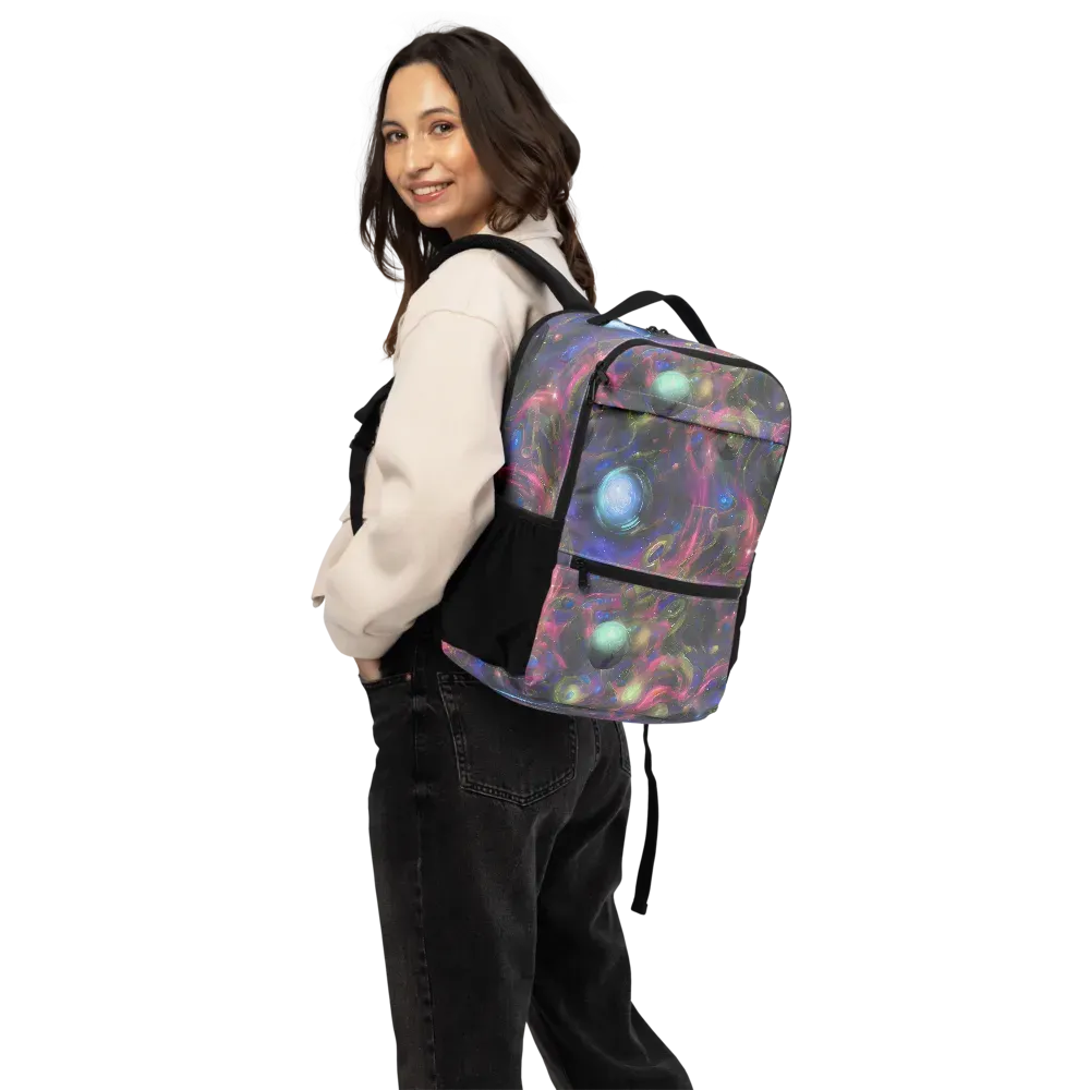 Nebula Mirage on Utility Backpack — Back