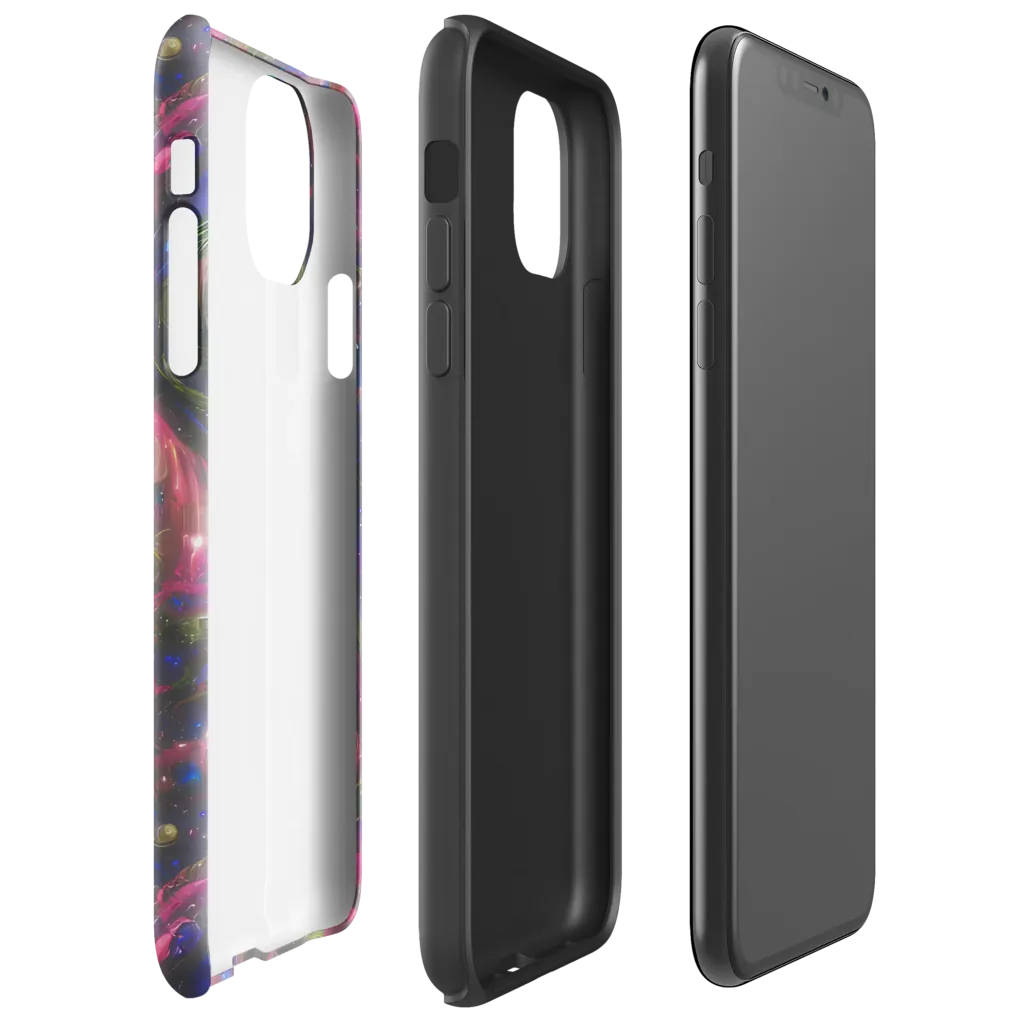 Nebula Mirage on Tough Case for iPhone® — Right