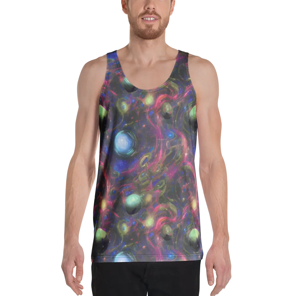 Nebula Mirage on Men's Tank Top — Front