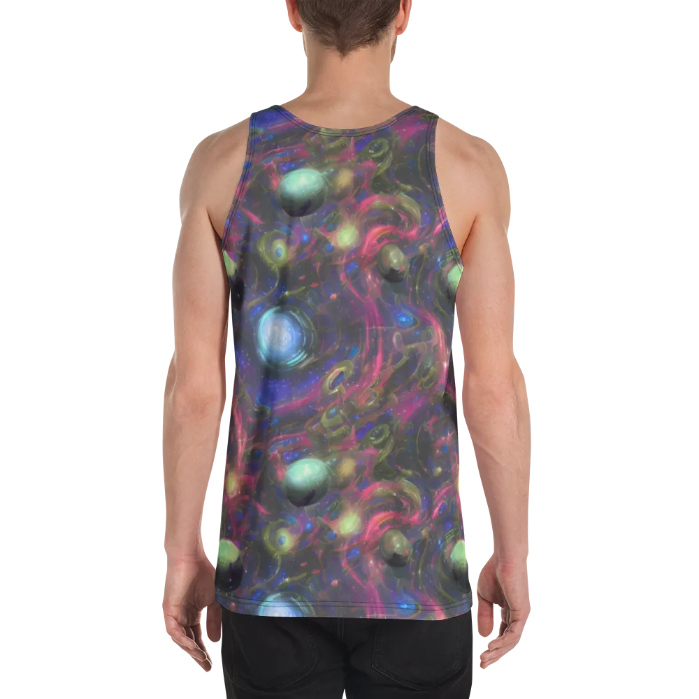 Nebula Mirage on Men's Tank Top — Back