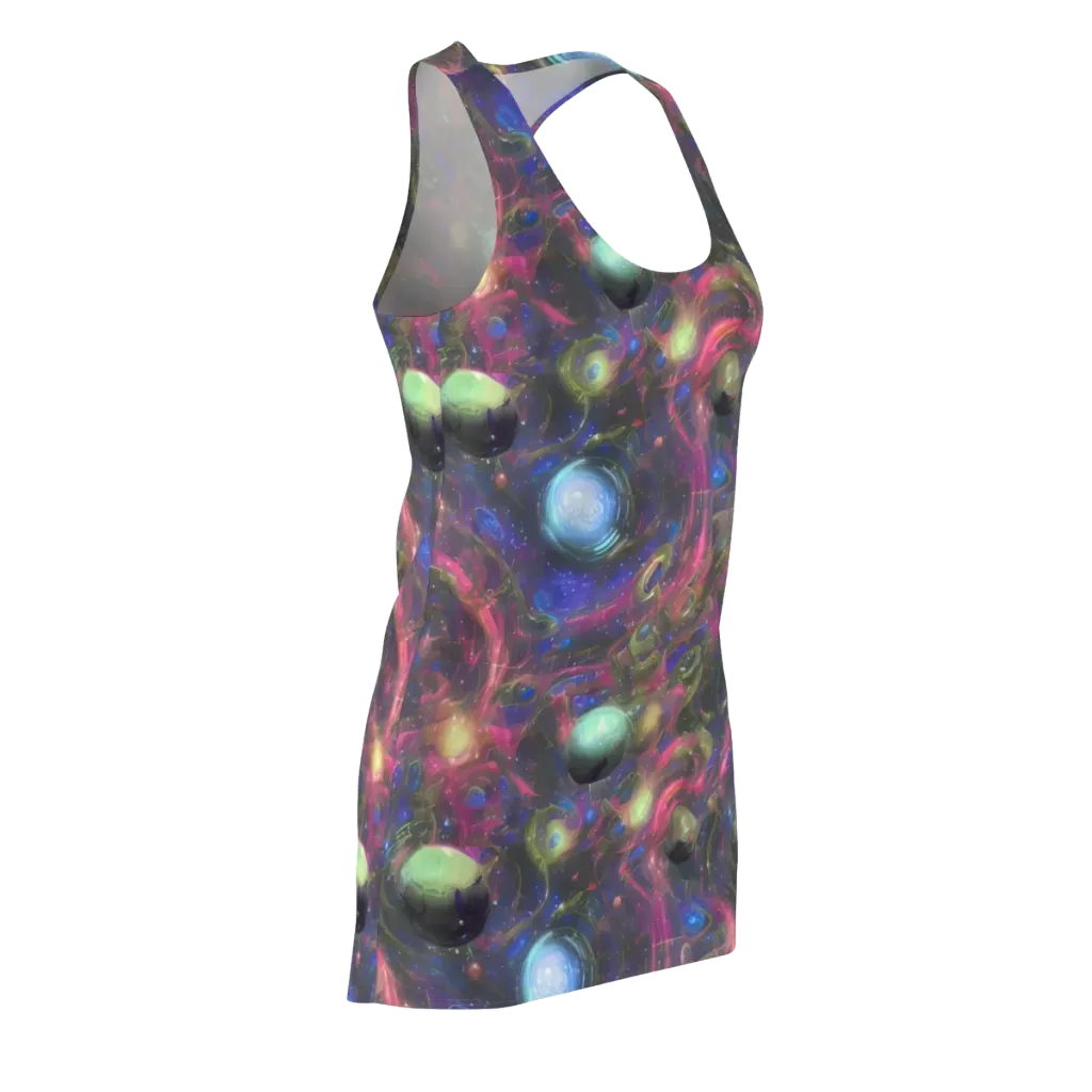 Nebula Mirage on Racerback Dress — Front Side