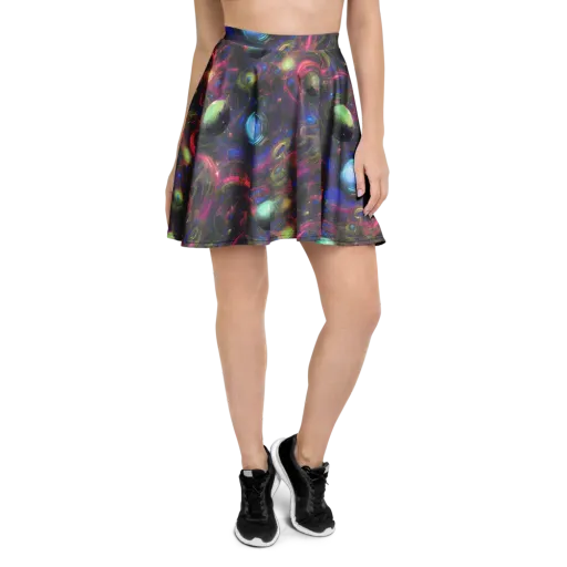Nebula Mirage on a Skater Skirt