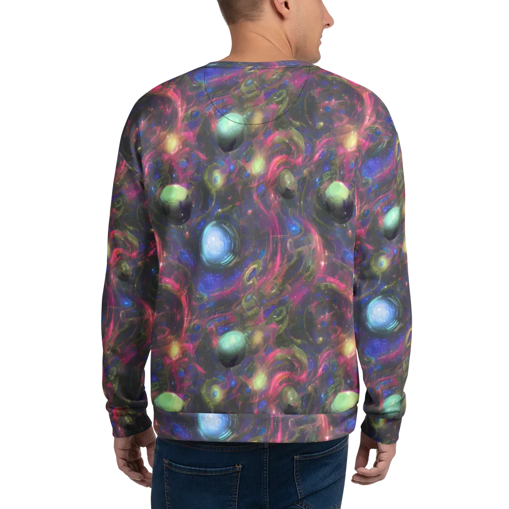 Nebula Mirage on Sweatshirt — Back