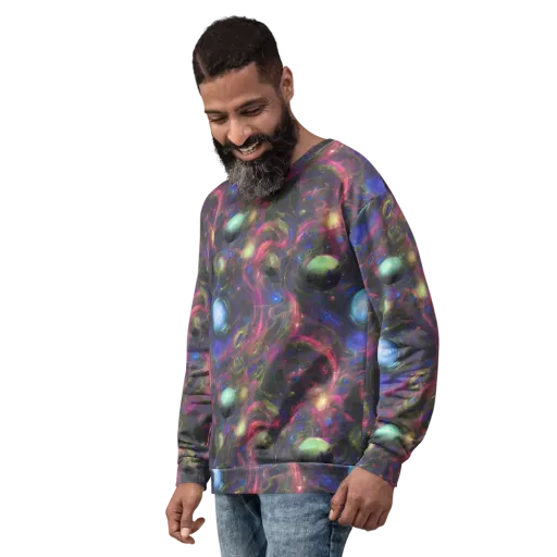 Nebula Mirage on a Sweatshirt