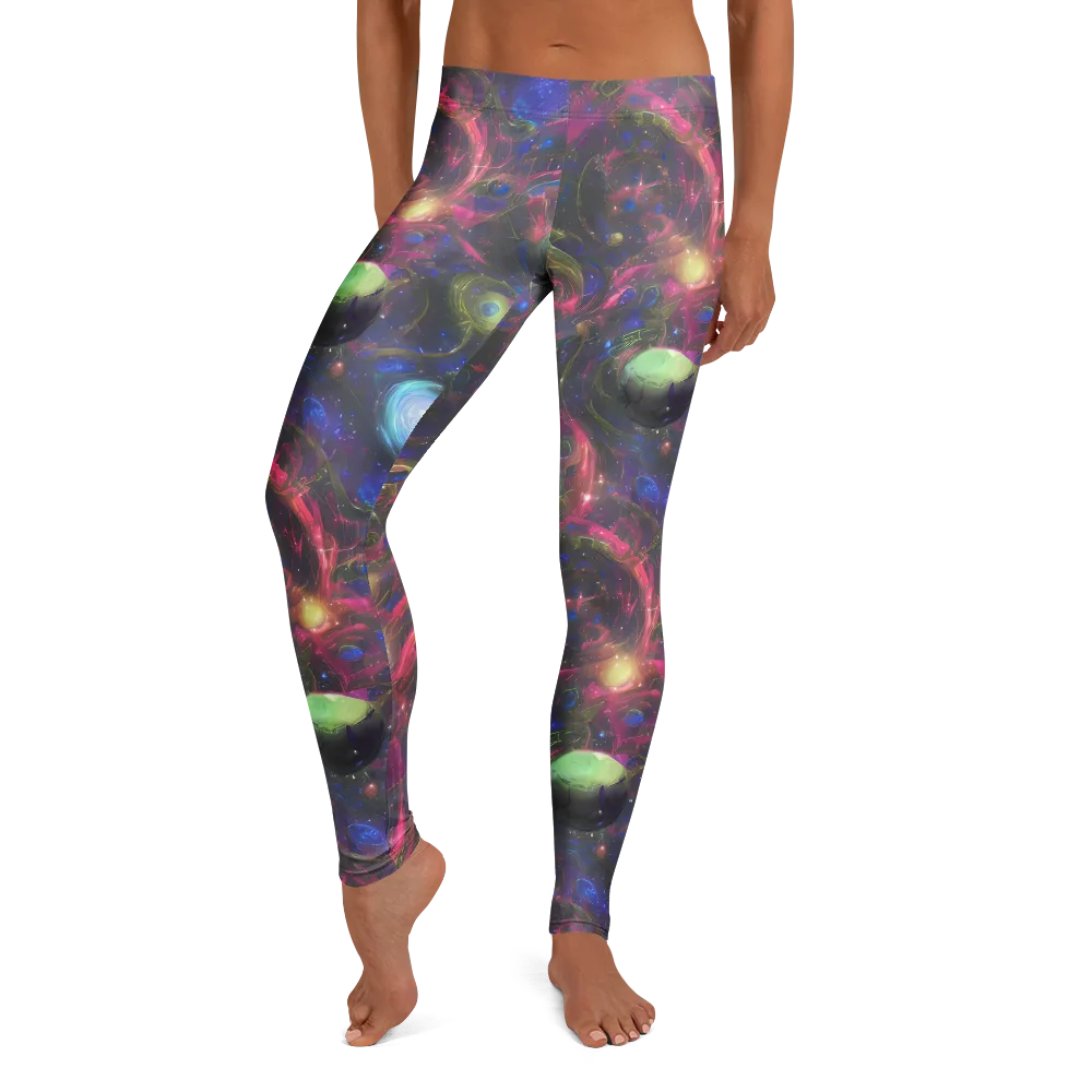 Nebula Mirage on Leggings — Front