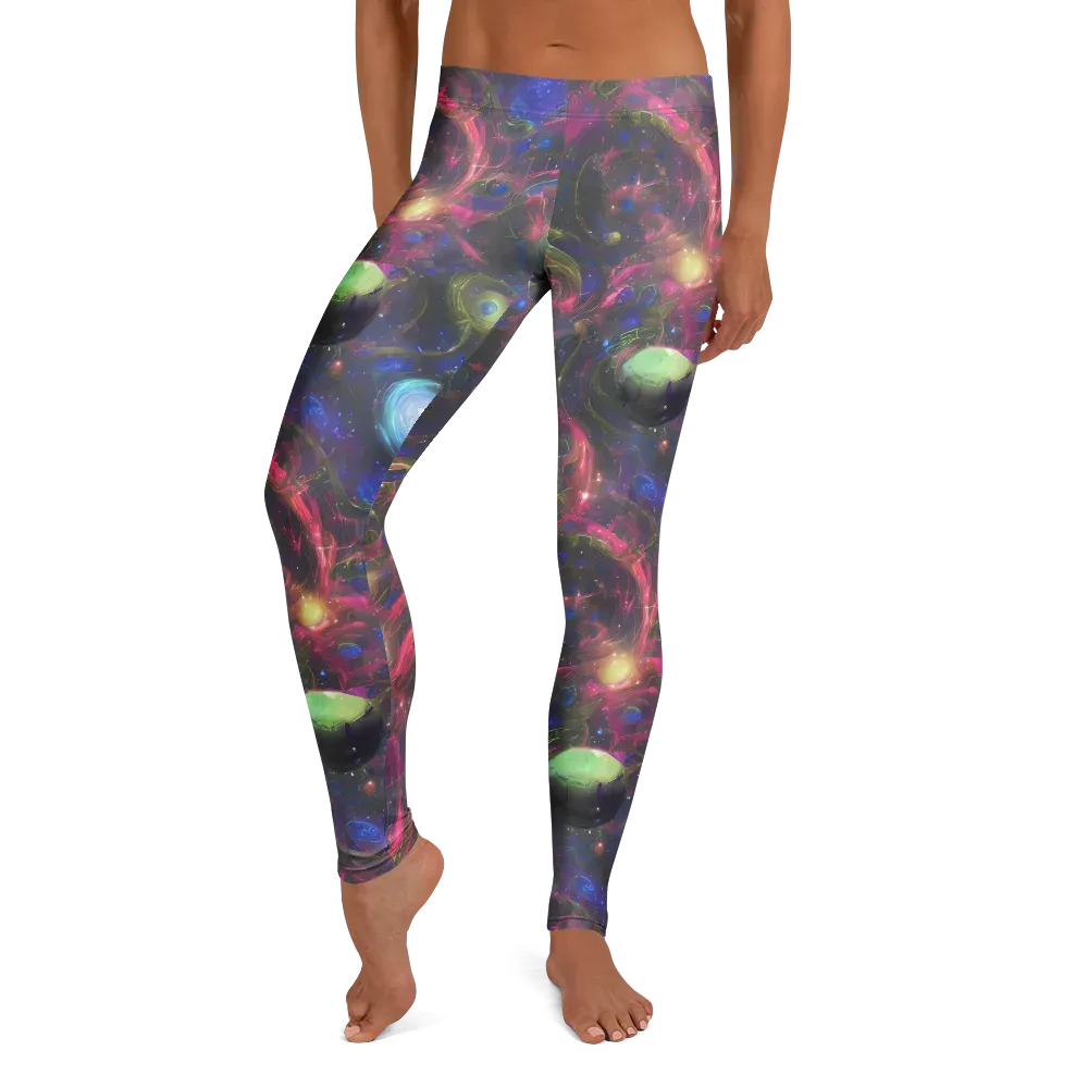 Nebula Mirage on Leggings — Front