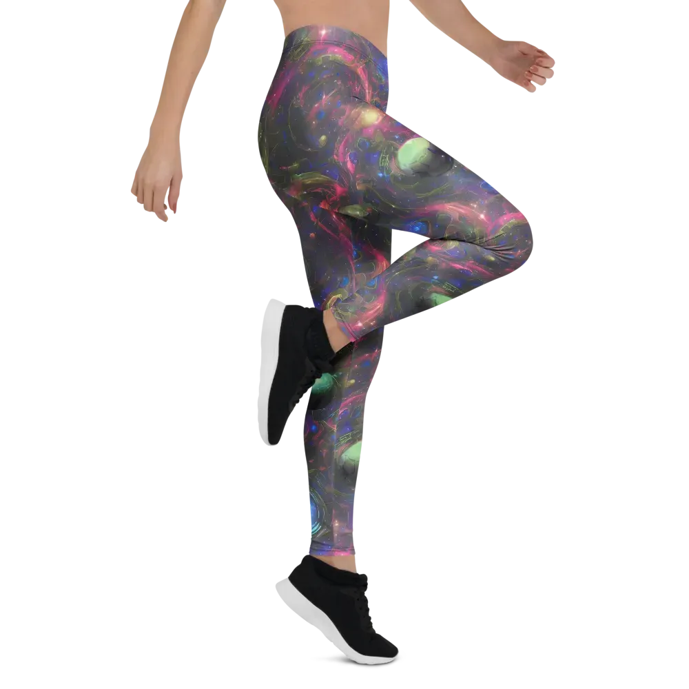 Nebula Mirage on Leggings — Right