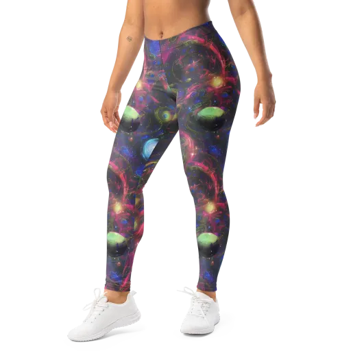 Nebula Mirage on a Leggings