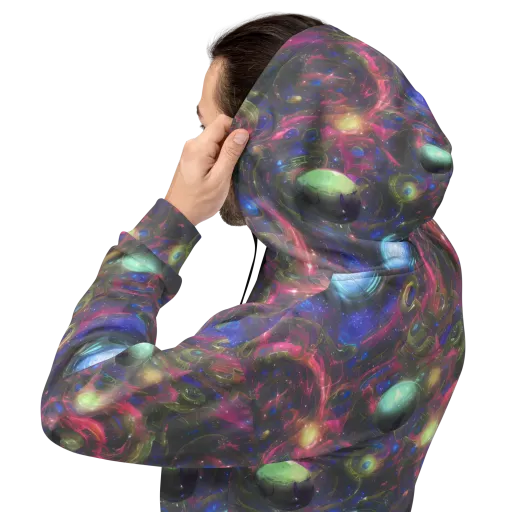 Nebula Mirage on a Hoodie