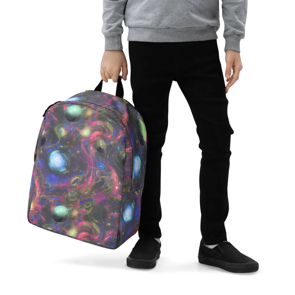 Nebula Mirage on Minimalist Backpack — Zoomed-in