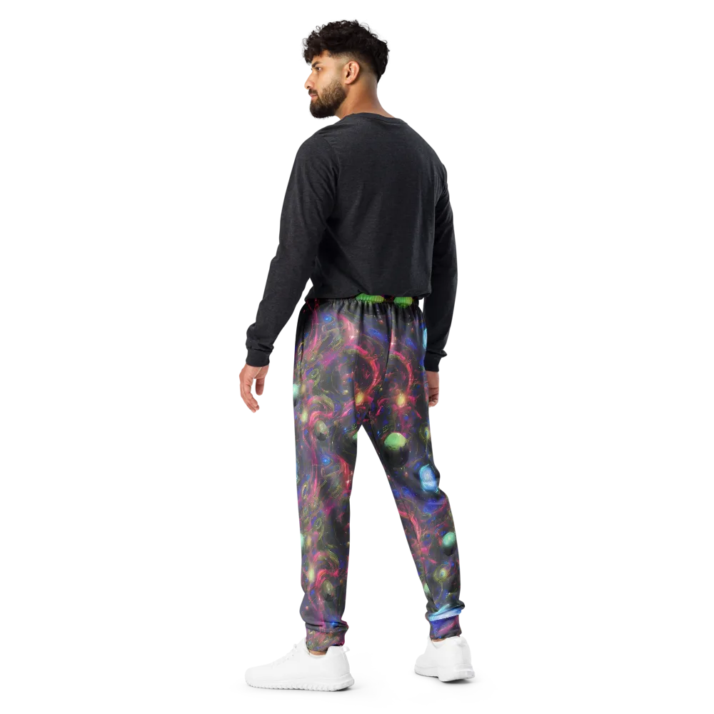 Nebula Mirage on Men's Joggers — Back