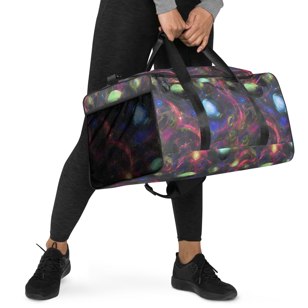 Nebula Mirage on Duffle Bag — Right Front