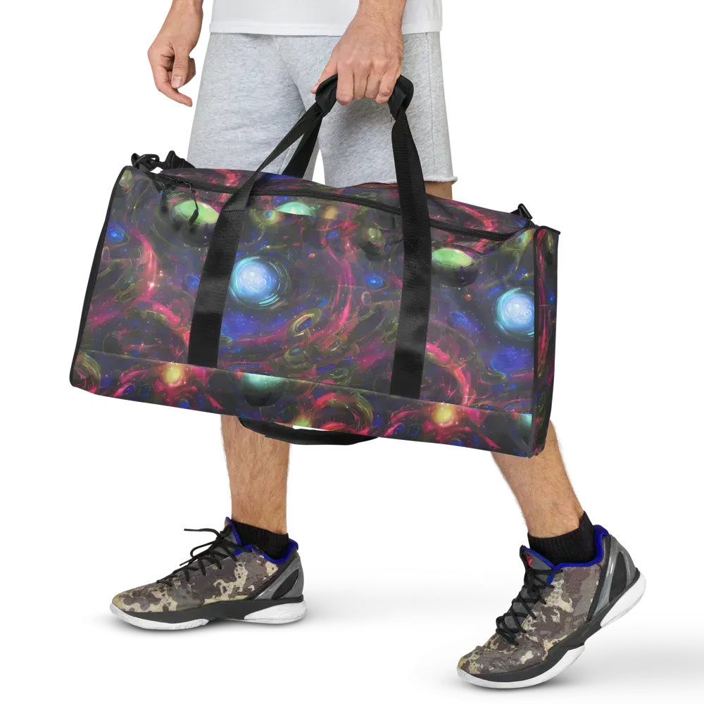 Nebula Mirage on Duffle Bag — Front