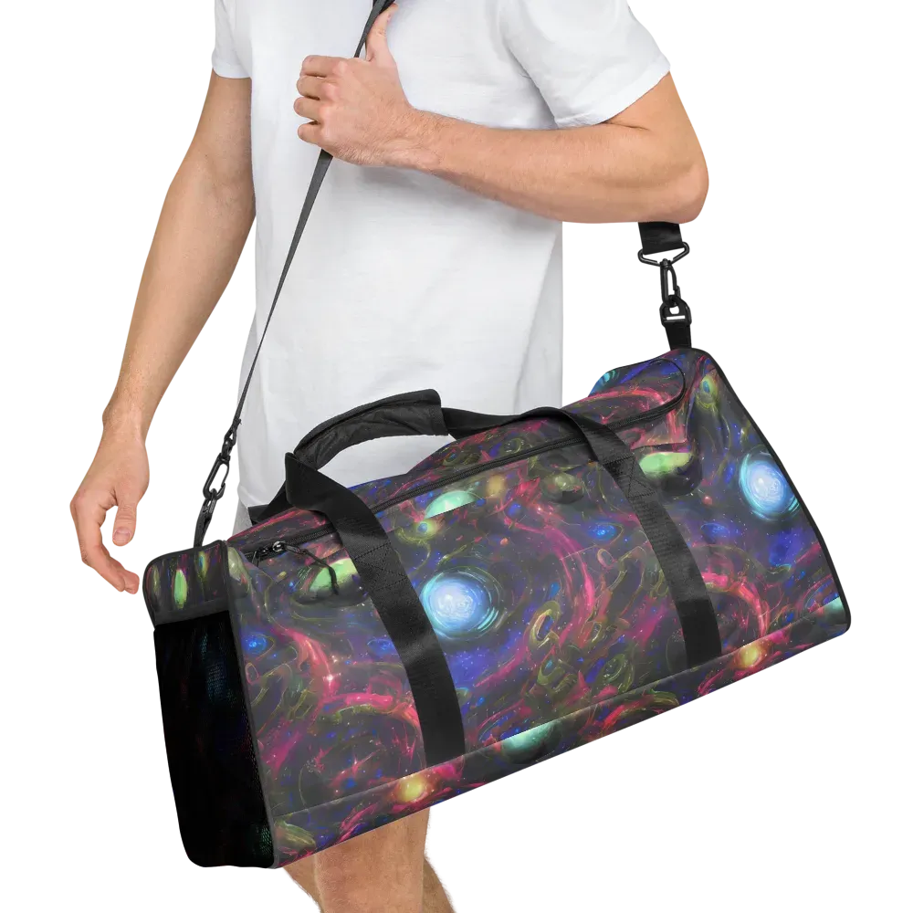 Nebula Mirage on Duffle Bag — Right Front