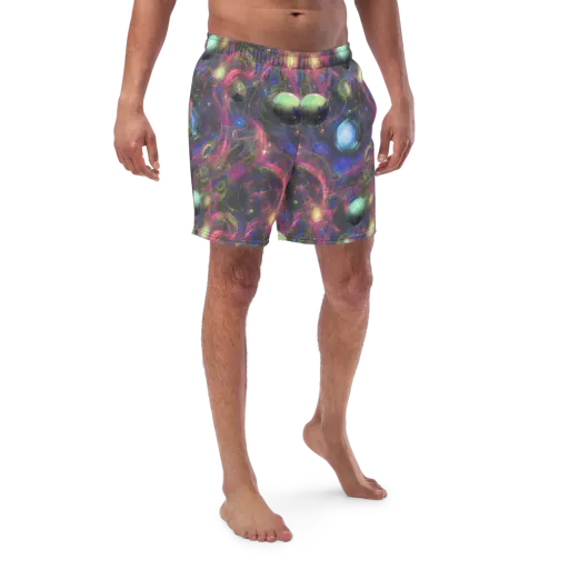Nebula Mirage on a Swim Trunks