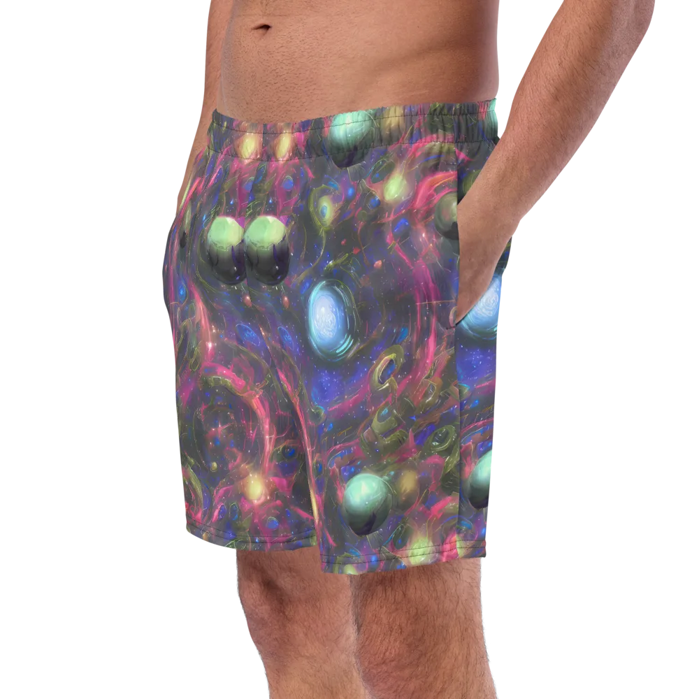 Nebula Mirage on Swim Trunks — Left Front