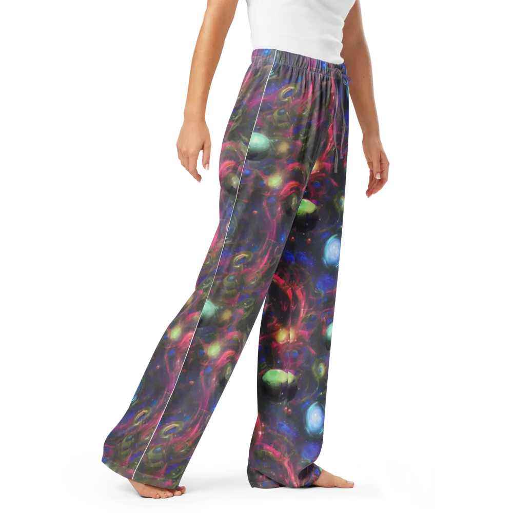 Nebula Mirage on Women's Pajama Pants — Right Front