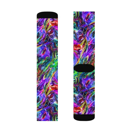 Synthetic Sunset on a Socks