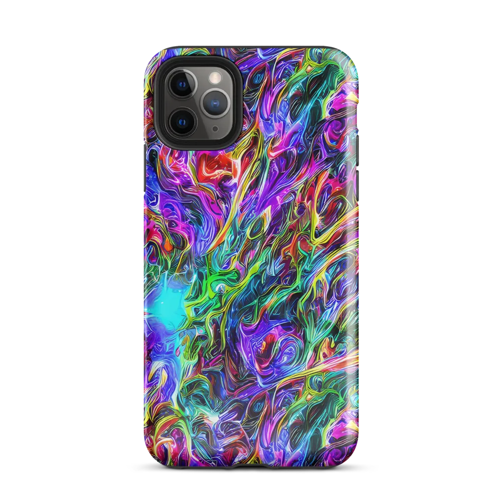 Synthetic Sunset on Tough Case for iPhone® — Front