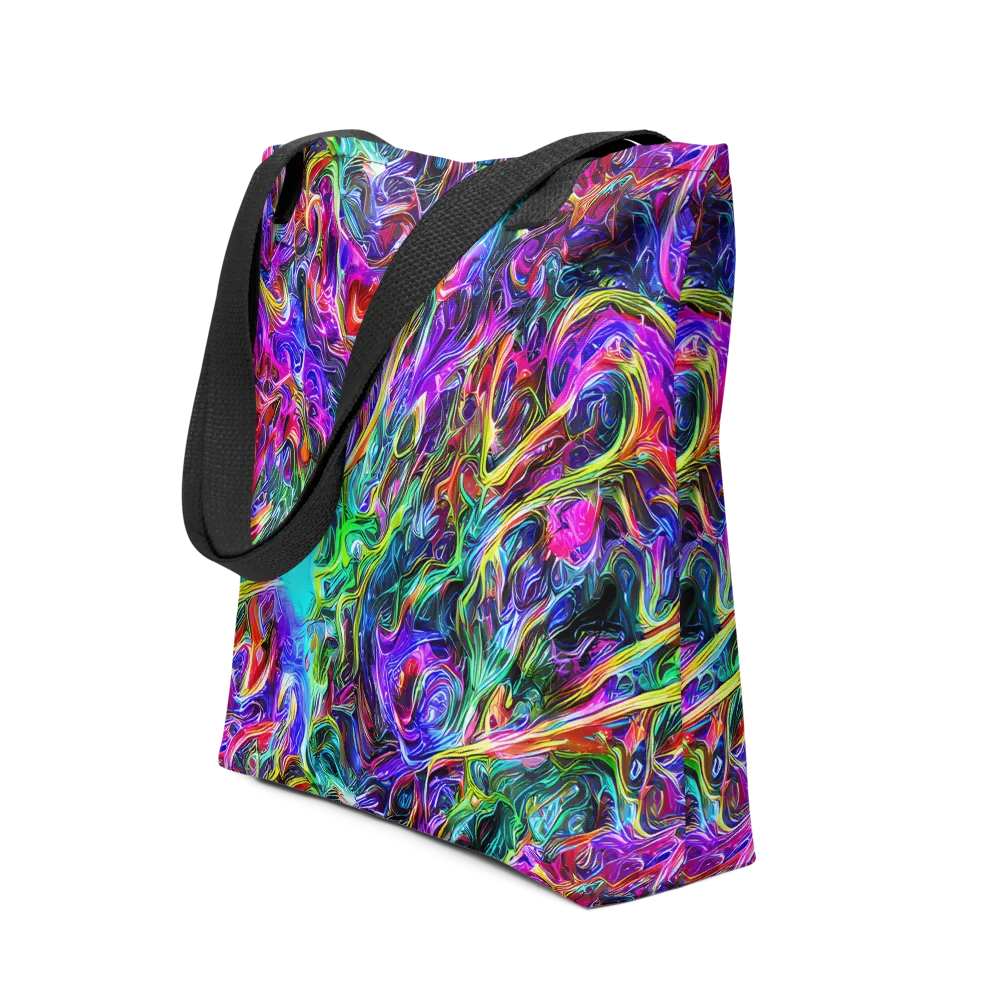 Synthetic Sunset on Tote Bag — Front