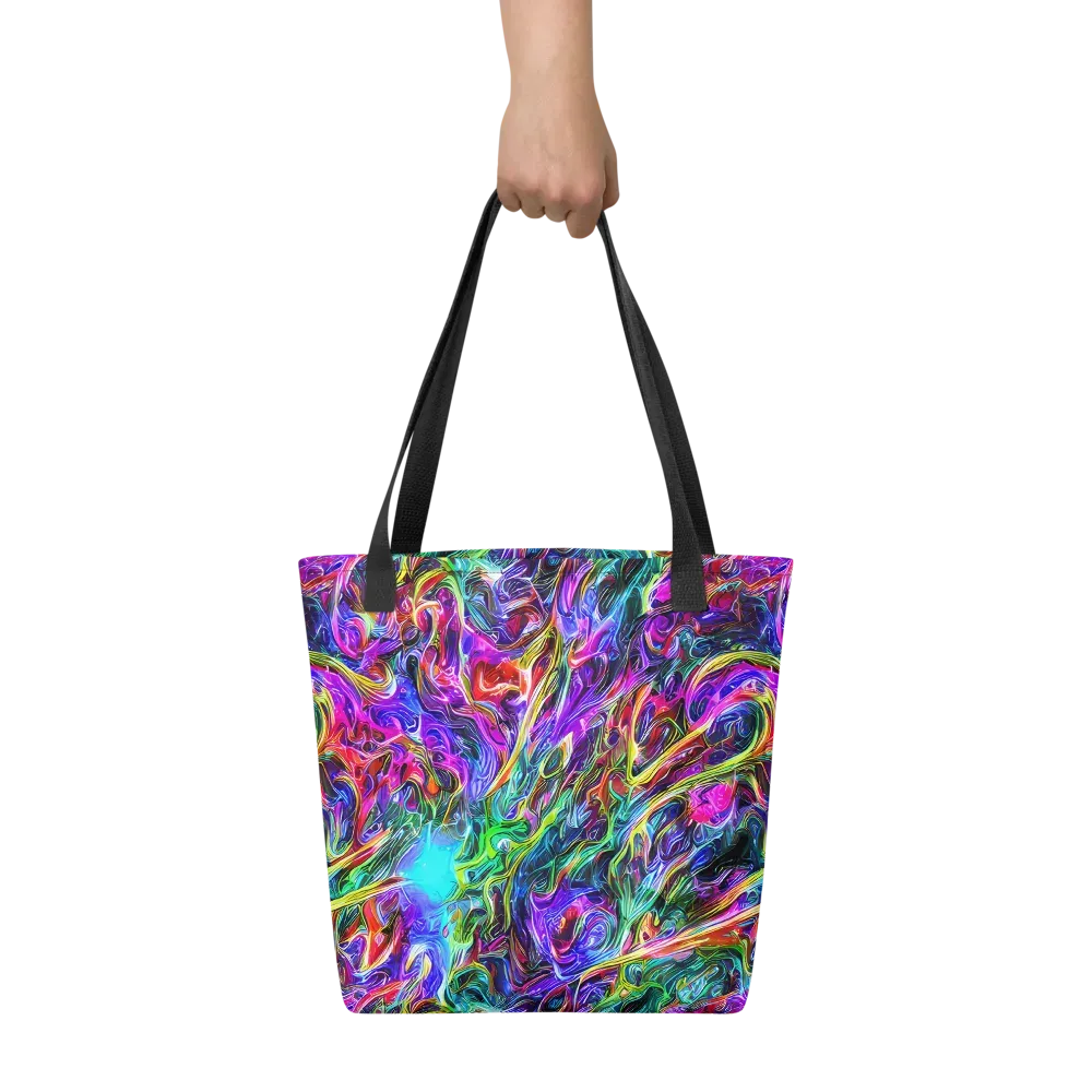 Synthetic Sunset on Tote Bag — Front