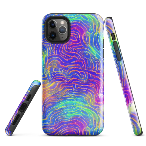 Ultraviolet Waves on a Tough Case for iPhone®