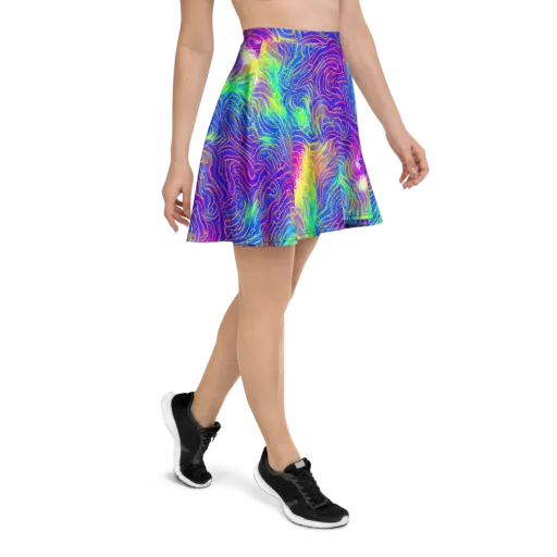 Ultraviolet Waves on a Skater Skirt