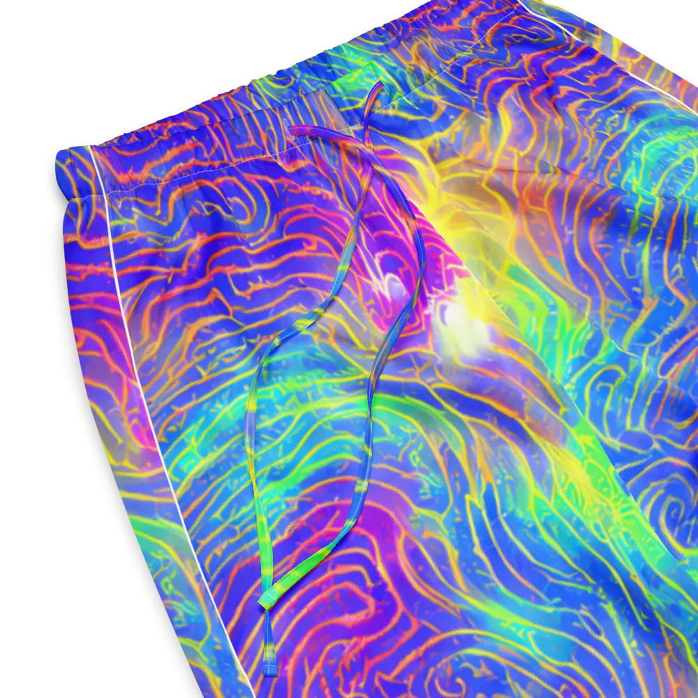 Ultraviolet Waves on Women's Pajama Pants — Product details