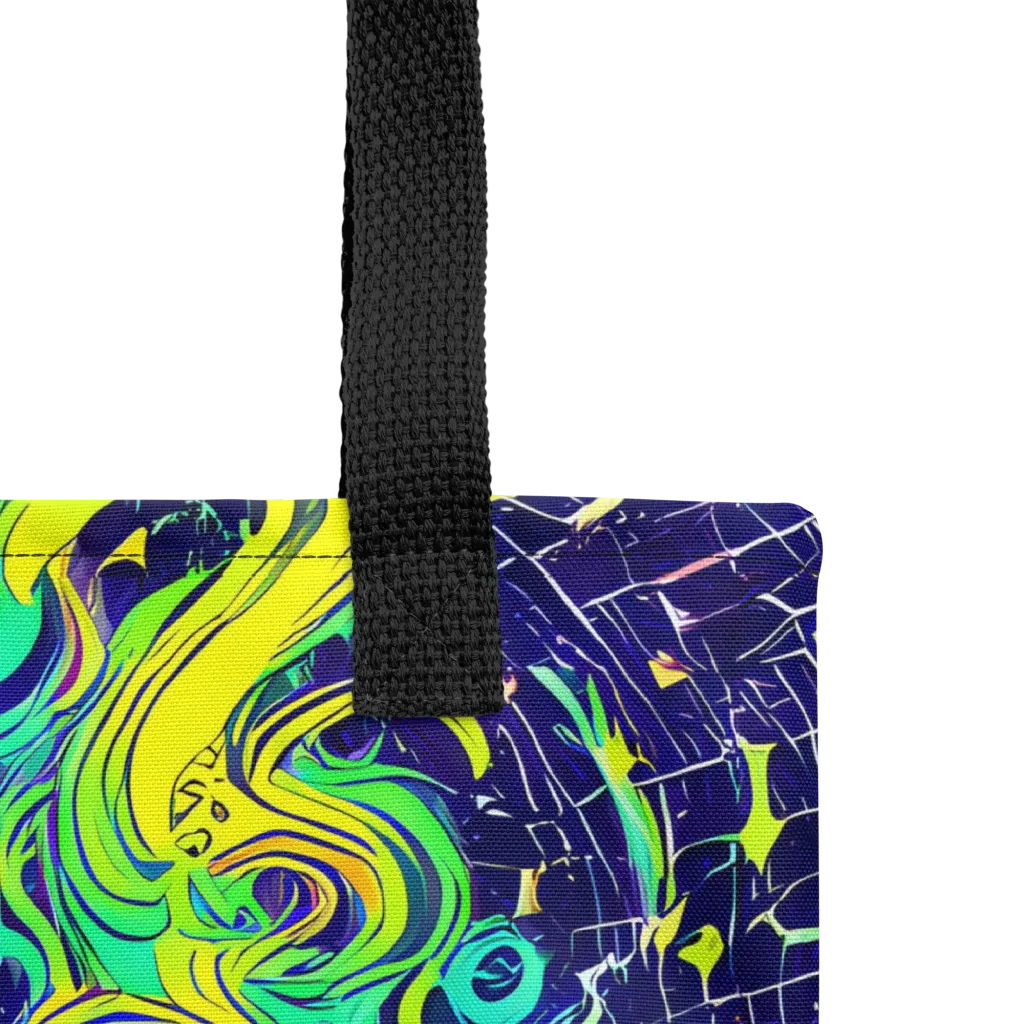 Neon Whirlwind on Tote Bag — Product details