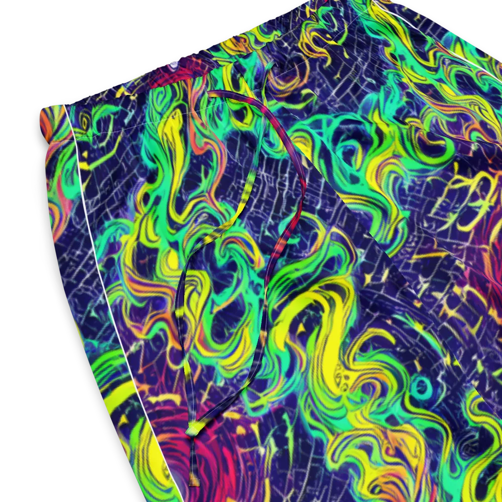 Neon Whirlwind on Women's Pajama Pants — Product details