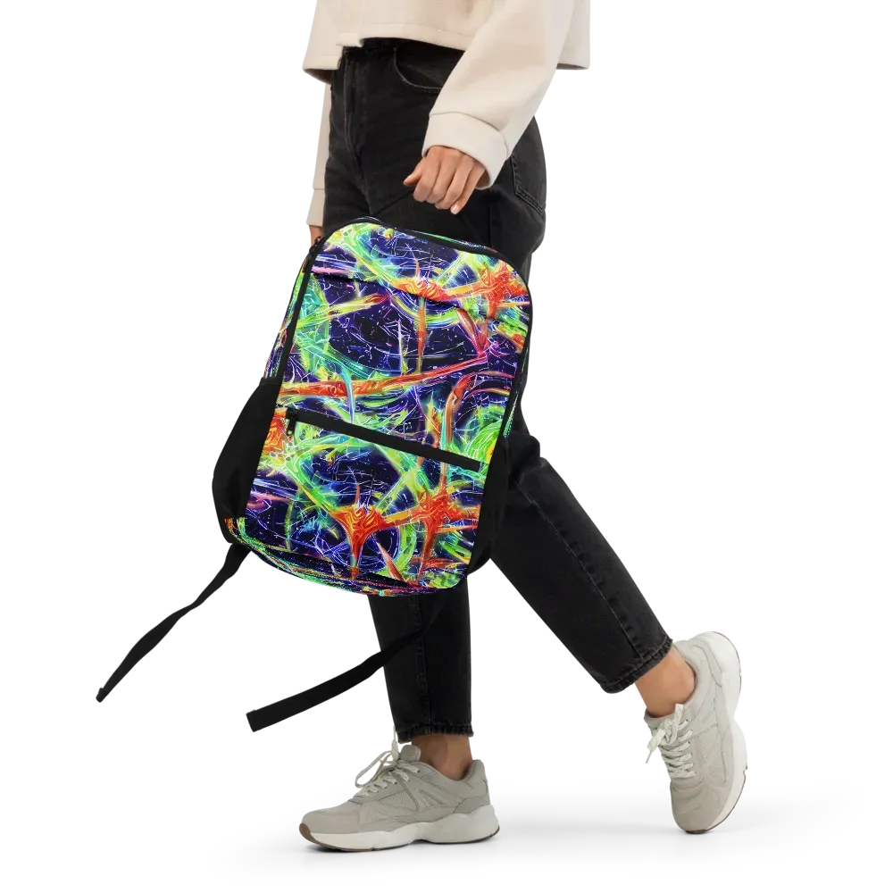 Hypercolor Mosaic on Utility Backpack — Front