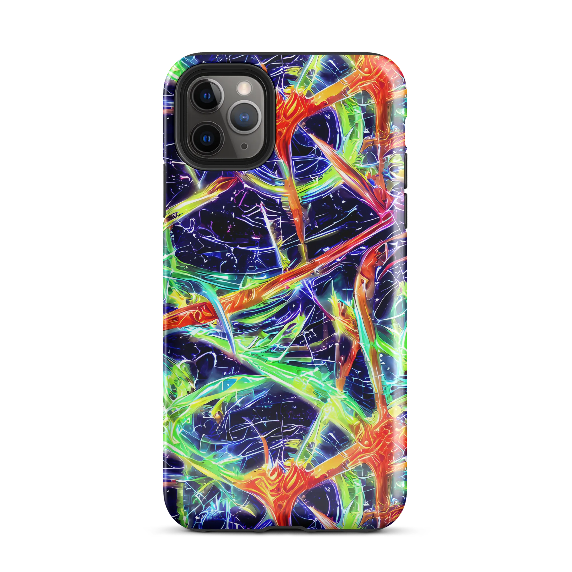 Hypercolor Mosaic on Tough Case for iPhone® — Front