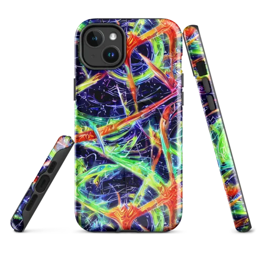 Hypercolor Mosaic on a MagSafe Tough Case for iPhone®