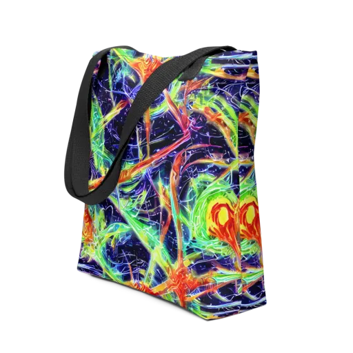 Hypercolor Mosaic on a Tote Bag