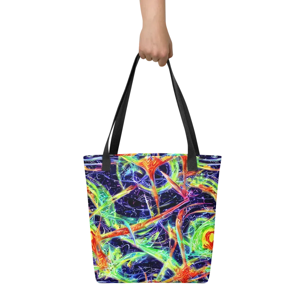Hypercolor Mosaic on Tote Bag — Front